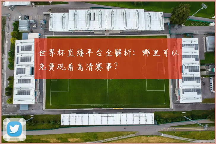 世界杯直播平台全解析：哪里可以免费观看高清赛事？